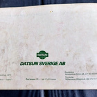 DATSUN 180B instruktionsbok käyttöohjekirja - pikkukuva 5