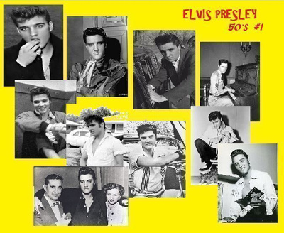 ELVIS - valokuvasetti 10kpl 9cm x 13cm (Upea Lahja!) 50`s #1