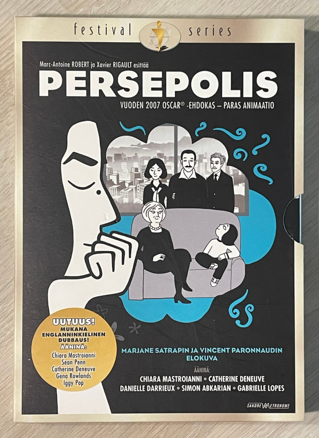 Marjane Satrapin PERSEPOLIS (2007) Oscar-ehdokas