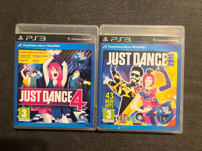 Just Dance 4 & Just Dance 2016 PS3 (Suomitekstitys)
