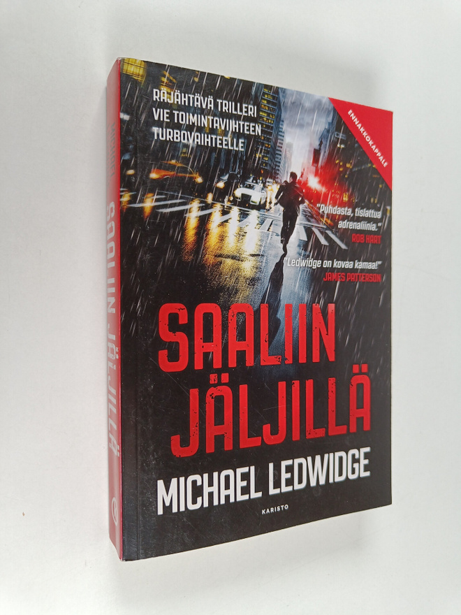 Michael Ledwidge : Saaliin jäljillä
