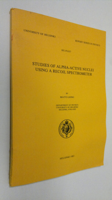 Matti Leino : Studies of alpha-active nuclei using a reco...