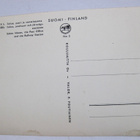VANHA Postikortti Helsinki 1950-l Rautatie Asema - pikkukuva 2
