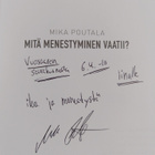 Mika Poutala : Mitä menestyminen vaatii? (signeerattu, te... - pikkukuva 3