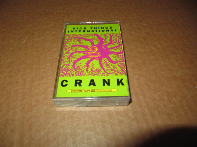 KASETTI:Sick Thinks International: Crank v.1994 UUSI !
