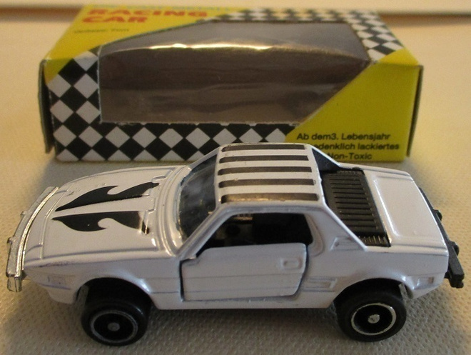 Fiat X1/9 Bertone Hardtop 2 door white-black Tomica copy