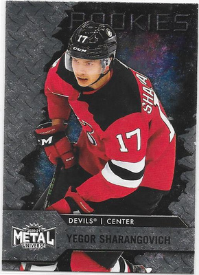 2020-21 Metal Universe Rookies #144 Yegor Sharangovich , RC