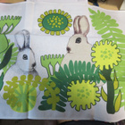 MARIMEKKO PUPUT PIILOSILLA KEITTIÖPYYHE - pikkukuva 1