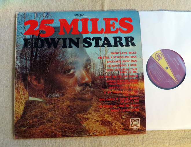EDWIN STARR: 25 Miles LP (1969 USA)  Funk, Soul