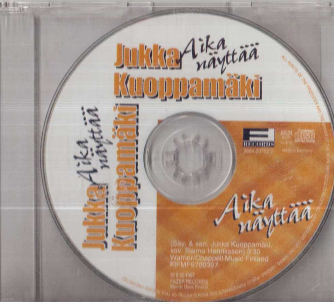 CDS JUKKA KUOPPAMÄKI AIKA NÄYTTÄÄ