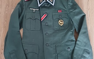 Wehrmacht tykistön takki, kesäversio, repro