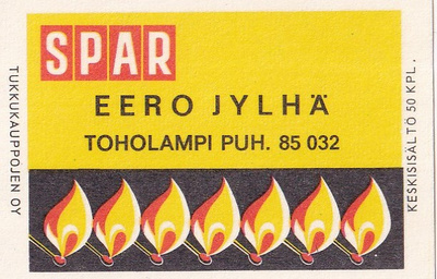 Toholampi, Eero Jylhä , SPAR  ,b424
