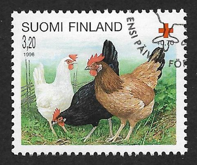 Punainen risti 1996 3,20+0,70mk (LAPE 1330) EP O
