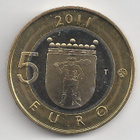 2011  5 € Lappi maakuntaraha - pikkukuva 1