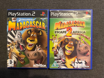 Madagascar & Madagascar - Escape 2 Africa PS2