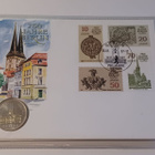 5 mark 1987 Itä-Saksa Rahakirje Berlin 750v. UNC - pikkukuva 1