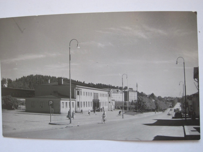 VANHA Postikortti Kuopio Rautatie Asema 1930.l