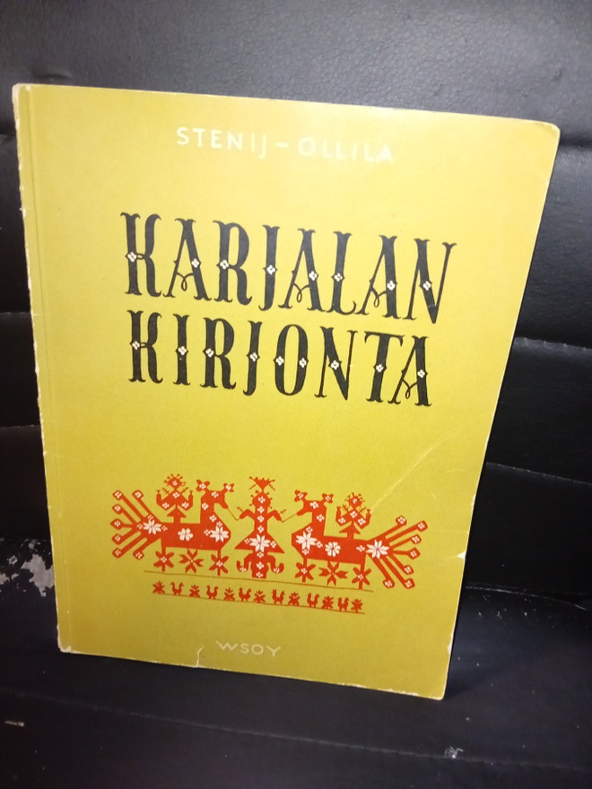 Stenij - Ollila : Karjalan kirjonta ( SIS POSTIKULU )