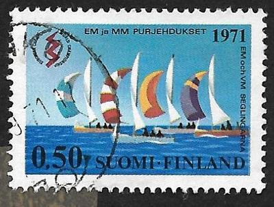 Lightning EM / MM purjehdus 1971 (LAPE 695) O