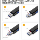 Uusi monipuolinen muistitikun lukija / OTG-laite - pikkukuva 2