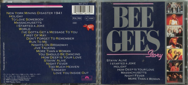 BEE GEES . CD-LEVY . STORY