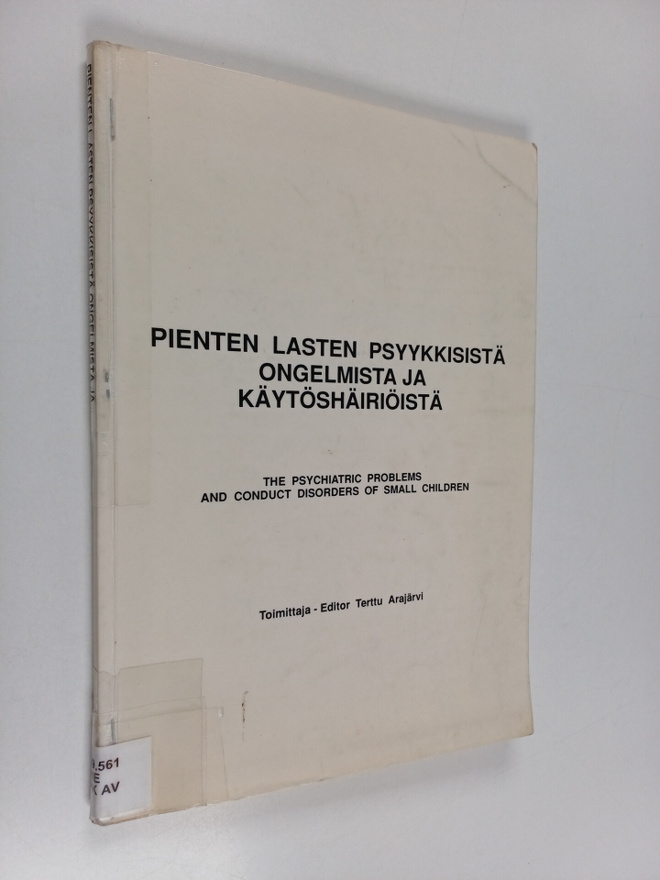 Pienten lasten psyykkisistä ongelmista ja käytöshäiriöist...