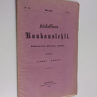 Kirkollinen kuukauslehti 11/1881 : uskonnollista lukemist... - pikkukuva 1
