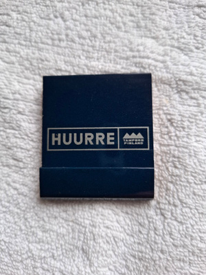 Vintage TULITIKKUVIHKO HUURRE Tampere Finland