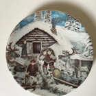 ARABIA SEINÄLAUTANEN A. Alariesto Nro.11, 1981,  Ø 12cm - pikkukuva 1
