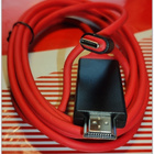 Musta 4K 1080P USB C - HDMI-sovitinkaapeli / 30Hz - pikkukuva 4