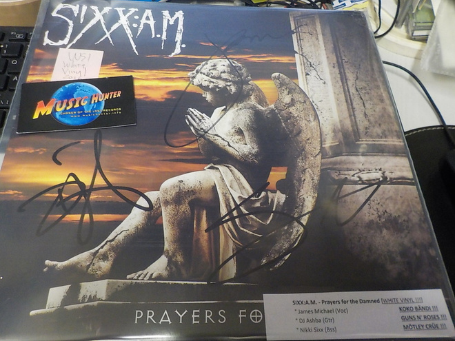 SIXX.AM PRAYERS FOR... LP UUSI NEW! NIMMAROITU!KOKO BÄNDIN