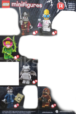 LEGO FIGUURIT 71010 MINIHAHMOT 14 | Kaikki tai tarjoa