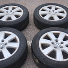 Vw alumiinivanteet 16", 5x112, 205/55r16 kesärenkaat - pikkukuva 1