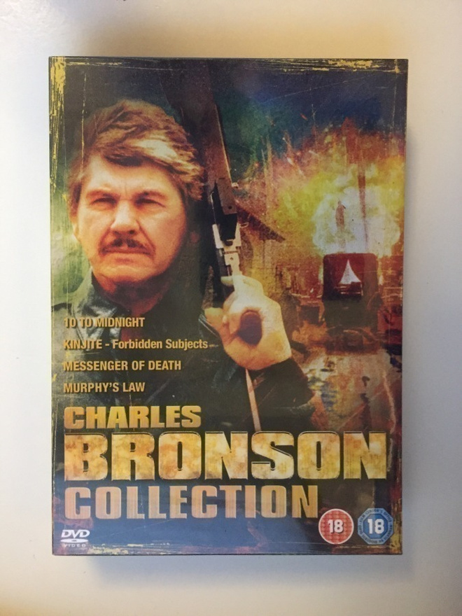 Charles Bronson Collection (4 DVD) UUSI MUOVEISSA
