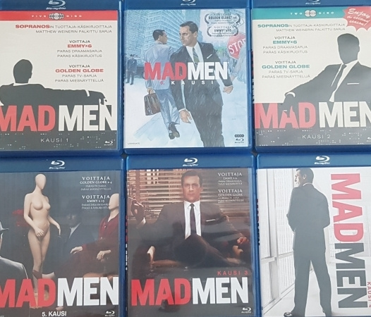 Mad Men - Kaudet 1-6 -Blu-Ray