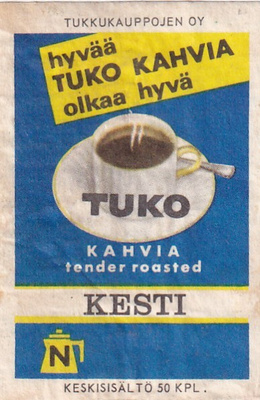 Kesti, Hyvää Tuko kahvia ,   s86