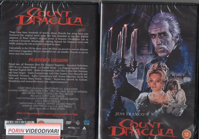 Count Dracula (1970)	(13 118)	UUSI	-GB-	DVD			christopher le