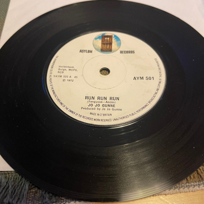 JO JO GUNNE: Run Run Run * Take It Easy * UK 1972