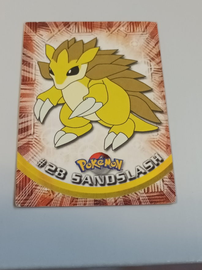 Pokemon Topps 1999 #28 Sandslash