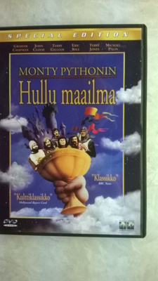 Monty Pythonin Hullu Maailma DVD