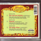 cd, VA - Das Land Des Lächelns/Paganini/Die Lustige Witwe [o - pikkukuva 2
