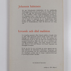 Johannes Salminen : Levande och död tradition - pikkukuva 2