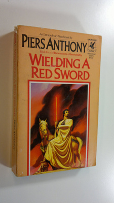 Piers Anthony : Wielding a red sword - Incarnations of Im...