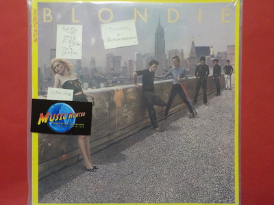 BLONDIE - AUTOAMERICAN - 1ST.FIN-80 TXT SLEEVE EX/EX+ LP