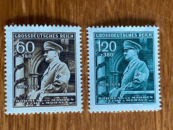 BÖHMEN MÄHREN 1944 ADOLF HITLERIN 55.SYNTYMÄPÄIVÄ**