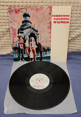 Wigwam Tombstone Valentine 1st Press, Blue Text lp