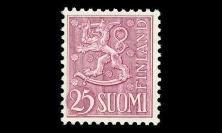 502 ** Leijona 25 mk lila (1959)