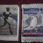 Hihamerkit Olympia 1952 Helsinki ja Holmenkollbakken Oslo - pikkukuva 1