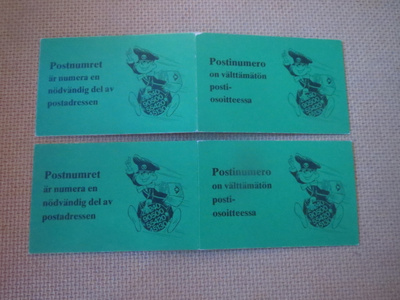 Kaksi m63 postimerkkivihkoa