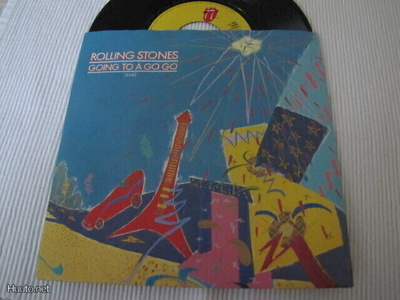 Rolling Stones Going to a go go (live) 7 45 Hollanti 1982